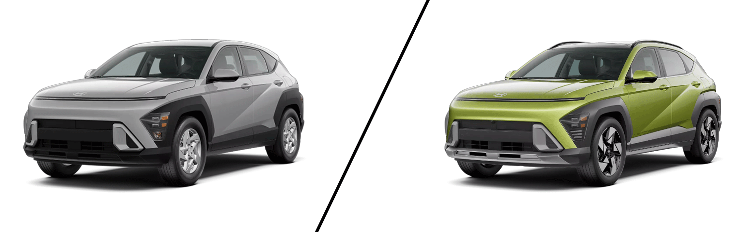 2025 Hyundai Kona SE vs 2025 Hyundai Kona Limited