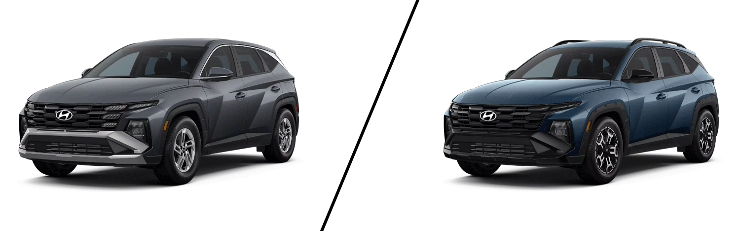 2025 Hyundai Tucson SE vs 2025 Hyundai Tucson XRT